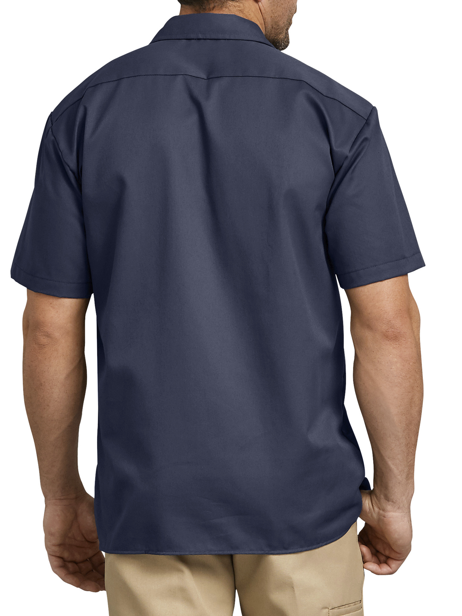 Dickies Mens and Big Mens Short Sleeve Twill Work Shirt - image 2 of 2