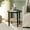 Black, variant on Safavieh Raki 1 Shelf Traditional Wood End Table, Black