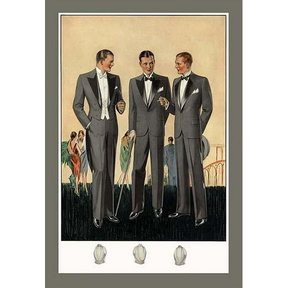 Tuxedo-Fine Art Canvas Print (20" x 30")