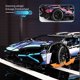 thumbnail image 3 of Coche deportivo de carreras técnico para niños y adultos, modelo de piezas, bloques de construcción, ciudad, vehículo de velocidad mecánica, supercoche, juguetes de rompecabezas, regalo, 1314, 3 of 5
