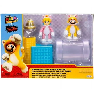Nintendo Super Mario 3D World Pack, Browsers Fury Toys, Cat Mario