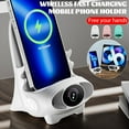 thumbnail image 4 of liraijei Portable Mini Chair Wireless Charger for All Phones Charging Stand UK J0J0, 4 of 9