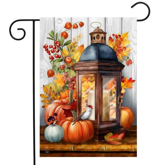 Briarwood Lane Autumn Lantern Garden Flag
