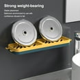 thumbnail image 4 of Advancent Esponja soporte cocina baño pared ducha baño estante autoadhesivo desmontable drenaje contenedor con percha Almacenamiento y organización del hogar Azul amarillo Advancent HA063243-01B, 4 of 6
