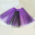 thumbnail image 2 of TAIAOJING Ballet Tulle Rainbow Tutu Skirt for Little Girls Toddler Kids Baby Dancing Princess Skirt Color Block Tulle Ballet Tutu Outfits 2-8 Years, 2 of 3