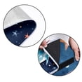 thumbnail image 5 of Shark Canvas Picnic Blanket Waterproof Backing, Large Outdoor Mat for Beach, Park, Camping - Foldable, Portable, Durable Material for Picnics, BBQs, Concerts - 200x200cm, 5 of 6