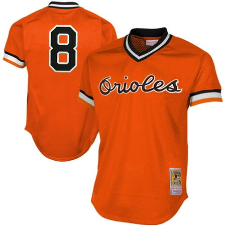 batting cal ripken cooperstown baltimore ness orioles mitchell 1988 authentic mesh practice jr jersey orange dialog displays option button additional