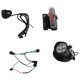 thumbnail image 1 of Bike Light Set IPX4 Water Resistant Bike Headlight and Tail Light with Turn Signals Set for Night Cycling 36V-60V, 1 of 5