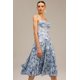 thumbnail image 4 of Vestido Bellabarnetten Lesa Halter a media pierna con estampado floral, 4 of 6