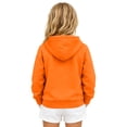 thumbnail image 4 of Resicozy Girls Zip Up Hoodie Sweatshirt Full Zipper Hoodies Jacket Y2K Fall Winter Fashion Solid Color Jackets with Pockets Orange 5XL, 4 of 6