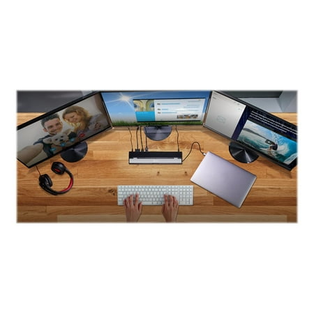 j5create - USB-C Triple Display Docking Station with 100W PD Adapter