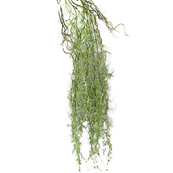 Simulated window display faux green plant wall hanging decor - lifelike small artificial greenery for hotel lobby, home office, bedroom, living room - 1x eco-safe fake plant