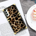 thumbnail image 6 of FKBRCL4U Compatible with Samsung Galaxy S22 Plus Case, Seamless Gold Chain Leopard Luxury Golden Decoration for Girl Women Soft TPU Shockproof Protective Hard PC Back, 6 of 7
