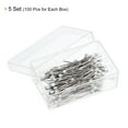 thumbnail image 3 of Uxcell Sewing Pins Decorative Quilting Straight Pin for Sewing DIY, White 5 Set, 3 of 5