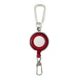 thumbnail image 1 of KLKCMS Belt Clip Badge Holder Reel Backpacking Camping Workers Retractable Keychain Red, 1 of 9