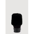 thumbnail image 3 of Women's Platform Booties with Faux Fur Cuff, 3 of 3