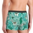 thumbnail image 5 of Disketp Alapaca In Boho Men'S Boxer Briefs,Soft And Breathable Cotton Underwear With Comfortflex Waistband, 5 of 8