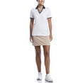 thumbnail image 2 of Ben Hogan Women’s Performance V-Neck Textured Short Sleeve Golf Polo Shirt, Sizes XS-XXXL, 2 of 4