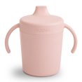 thumbnail image 1 of Mushie Silicone Trainer Sippy Cup - Blush, 1 of 2