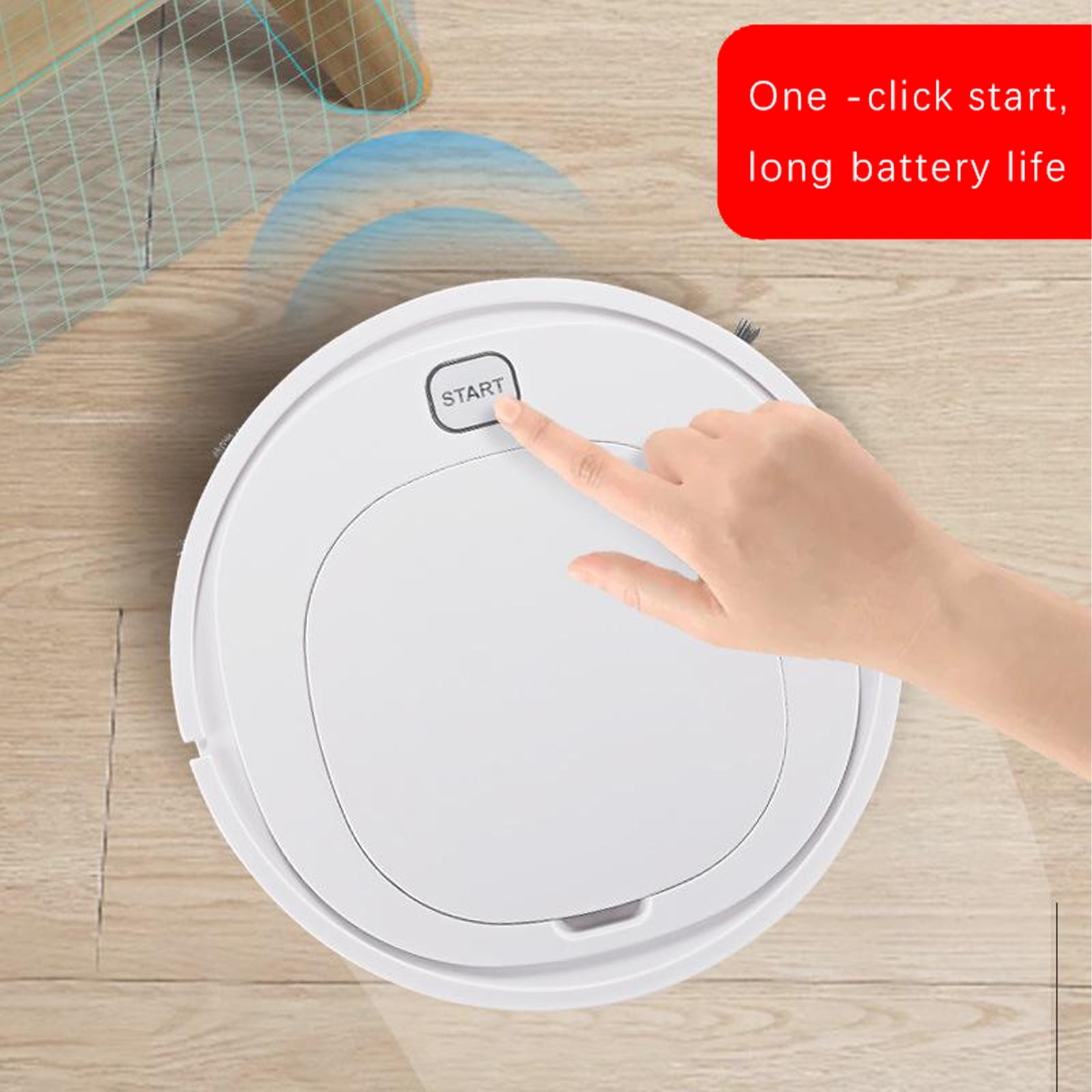Zenithome Under 22$ Sweeping Robot Mop Sweep and Suction Smart Three-In-One Cleaning Machine Lazy Vacuum Cleaner Home Appliances Small Gifts Smart Home Appliances Gift