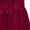 Burgundy, variant on Hansber Elegant Junior Bridesmaid Dress One Shoulder Flower Girls Chiffon Ruched Pageant Party Gowns Pink 14