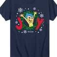 thumbnail image 3 of Inside Out 2 - Joy Wreath  - Boy's Toddler And Youth Short Sleeve Graphic T-Shirt, 3 of 5
