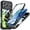 Green, variant on ELEHOLD Magnetic Case for iPhone 17 Pro Max with Built-in Screen Protector, Compatible with Mag Safe Accessories,Full Body Shockproof Clear Back Protective Case Cover for iPhone 17 Pro Max,Leaf