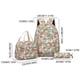 thumbnail image 5 of Likrtyny Juego Mochila Floral 3 Piezas Con Almuerzo Y Estuche para Bolígrafo Mochila (flor Verde), 5 of 9