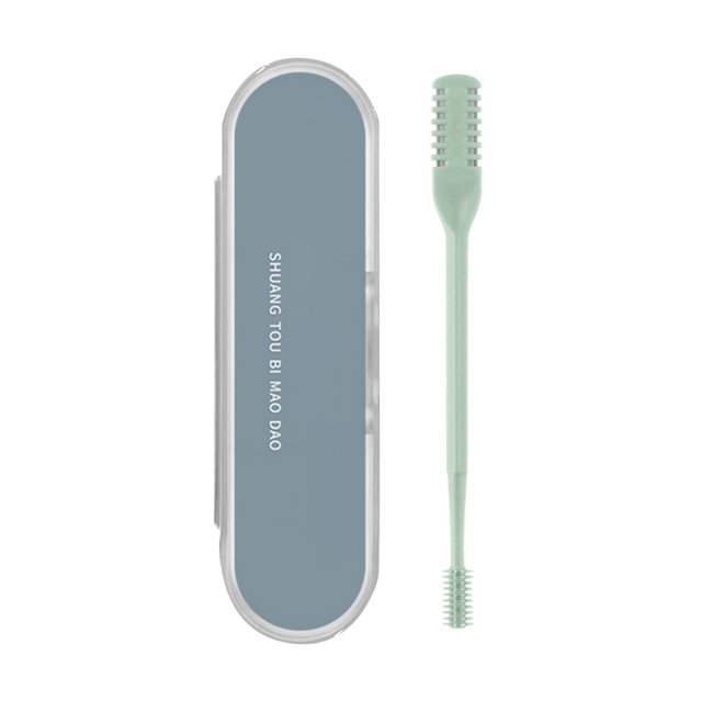 WIFKLSIIPG Tondeuse Manuelle en Acier Inoxydable pour Poils de Nez pour Hommes et Femmes Outil de Rasage Portable
