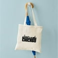 thumbnail image 4 of CafePress - Chicago Skyline Tote Bag - Unisex Canvas Tote Bag, Beige, 1-Piece, 4 of 6