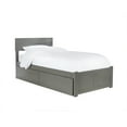 thumbnail image 2 of Mediterranean Mastery Platform Bed with Flat Panel Footboard, Stylish Storage Drawers for Extra Space!, 2 of 6