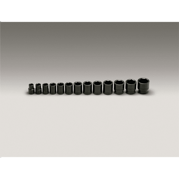 1/2"Dr 6Pt Std Imp Skt Set 13P