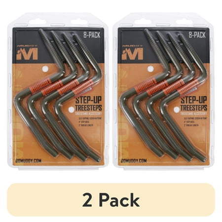 (2 pack) Muddy Step-Up Tree Step 8 pack