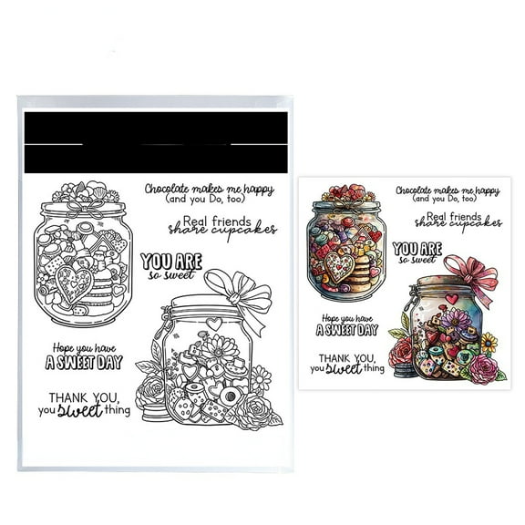 Rxuiael Stamps and Cutting Dies Sets for 2025-2026 Stamps Dies Card Crafting for Card Making