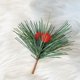 thumbnail image 1 of ¡Ofertas navideñas! Adornos navideños Bixock. Agujas navideñas con frutos rojos. Accesorios de decoración navideña de simulación individual., 1 of 5