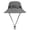 Gray, variant on Unisex Wide Brim Fisherman Bucket Hat Casual Sun Cap with Hatband and Adjustable Strap for Music Festivals and Weekend Getaways Navy M