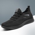 thumbnail image 3 of YUDAI Men's Slip-On Walking Shoes – Non-Slip, Breathable Mesh Sneakers for Gym, Workout & Everyday Wear, 3 of 6