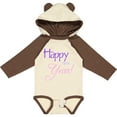 thumbnail image 3 of Inktastic Happy New Year colorful Boys or Girls Long Sleeve Baby Bodysuit, 3 of 5