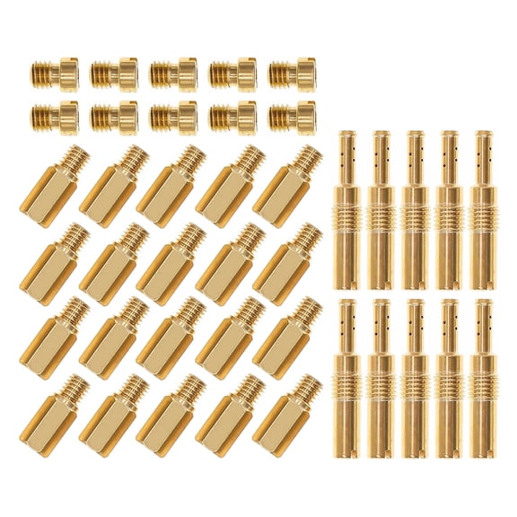 40Pcs Carburetor Jet Kit for PWK Keihin OKO CVK KOSO Crab,Pilot Main Jets New