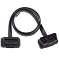 thumbnail image 2 of OBD2 Extension Cable, Reliable Male To Female OBD2 Adapter  Replacement For Kartor For GPS, 2 of 8