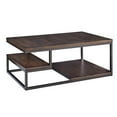 thumbnail image 2 of Progressive Furniture Lake Forest Rectangular Wood Cocktail Table in Cola Brown, 2 of 3