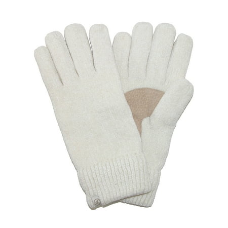 Chenille Suede - Isotoner Women's Chenille with Suede Palm Gloves, Size: one size