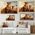 thumbnail image 4 of Designart "In Africa Cheetah Family wall decor" Animals Floater Framed Canvas Wall Art, 4 of 7