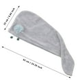 BONINGGG Hair Wrap Hair Drying Tool Water Wicking Absorbent Recycled