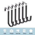 thumbnail image 6 of Vnanda Door Hooks for Extra Storage 10 Pcs Sturdy Metal Door Hanger Hooks Easy to Use Space-saving Solutions for Extra Storage Versatile Over Door Hooks, 6 of 8