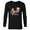 Black, variant on Stars Wars Maz Rose Rey and Adi Women of Star Wars - Long Sleeve T-Shirt for Men - Customized-White