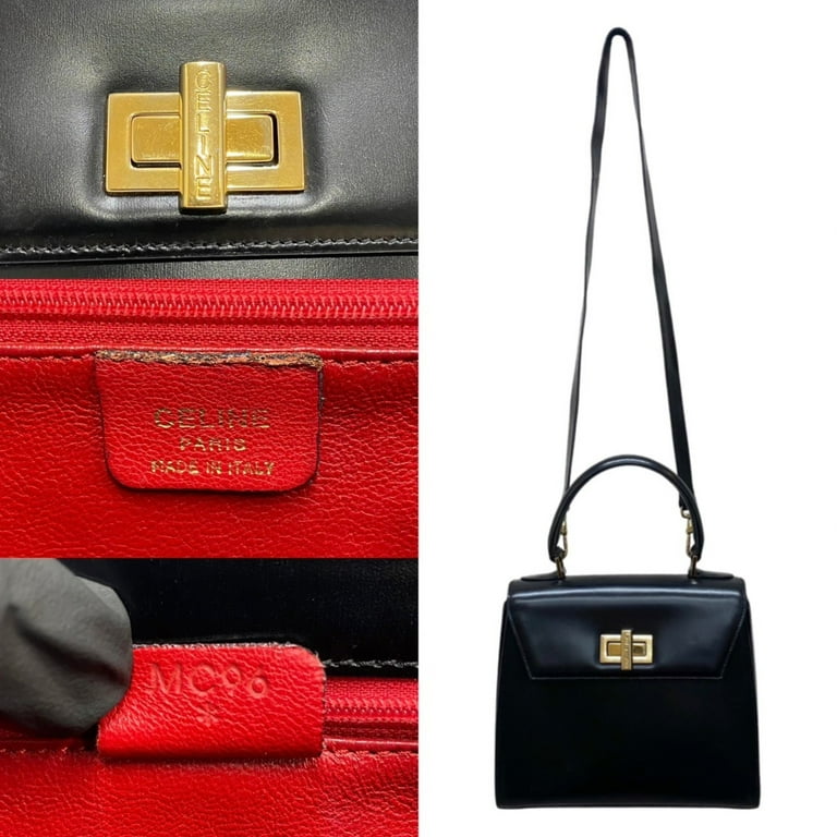 nariwai 別注 old CELINE 2PK hand bag lowe - バッグ