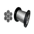 thumbnail image 1 of Galvanized Aircraft Cable Wire Rope 3/8" 7x19-50, 100, 150, 200, 250 1000 ft (250 ft Reel), 1 of 2