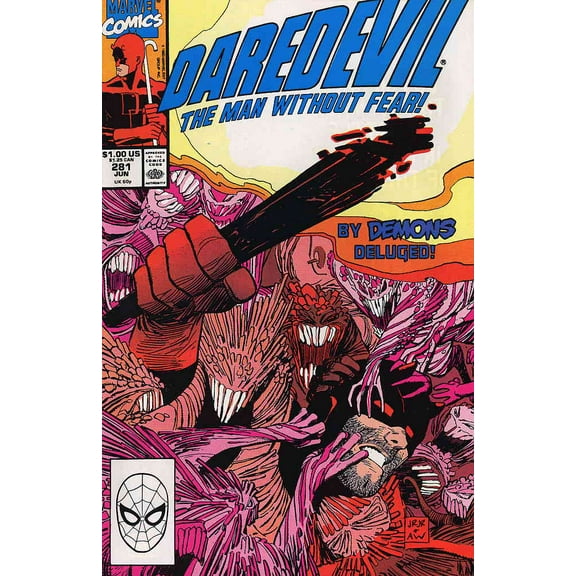 Daredevil #281 VF ; Marvel Comic Book