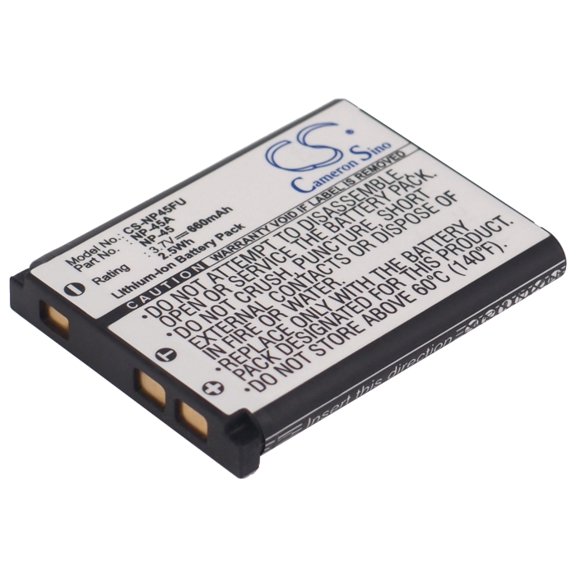 Replacement Battery for Fujifilm FinePix Z20fd,FinePix Z250fd,FinePix Z30,Finepix Z300,FinePix Z31,FinePix Z33WP,FinePix Z35,FinePix Z37,FinePix Z70,FinePix Z700EXR,FinePix Z707EXR,FinePix Z71